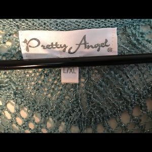 Pretty Angel Crochet Knit Sweater L/XL